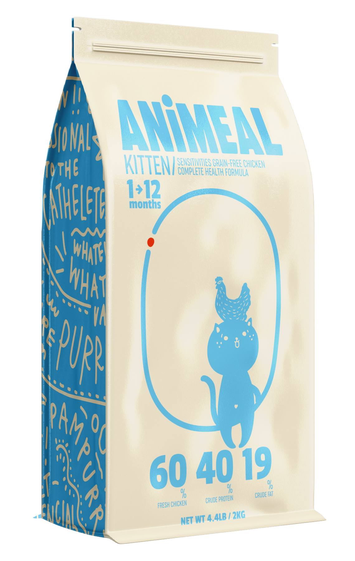 ANiMEAL幼貓低敏無穀物雞肉全面配方