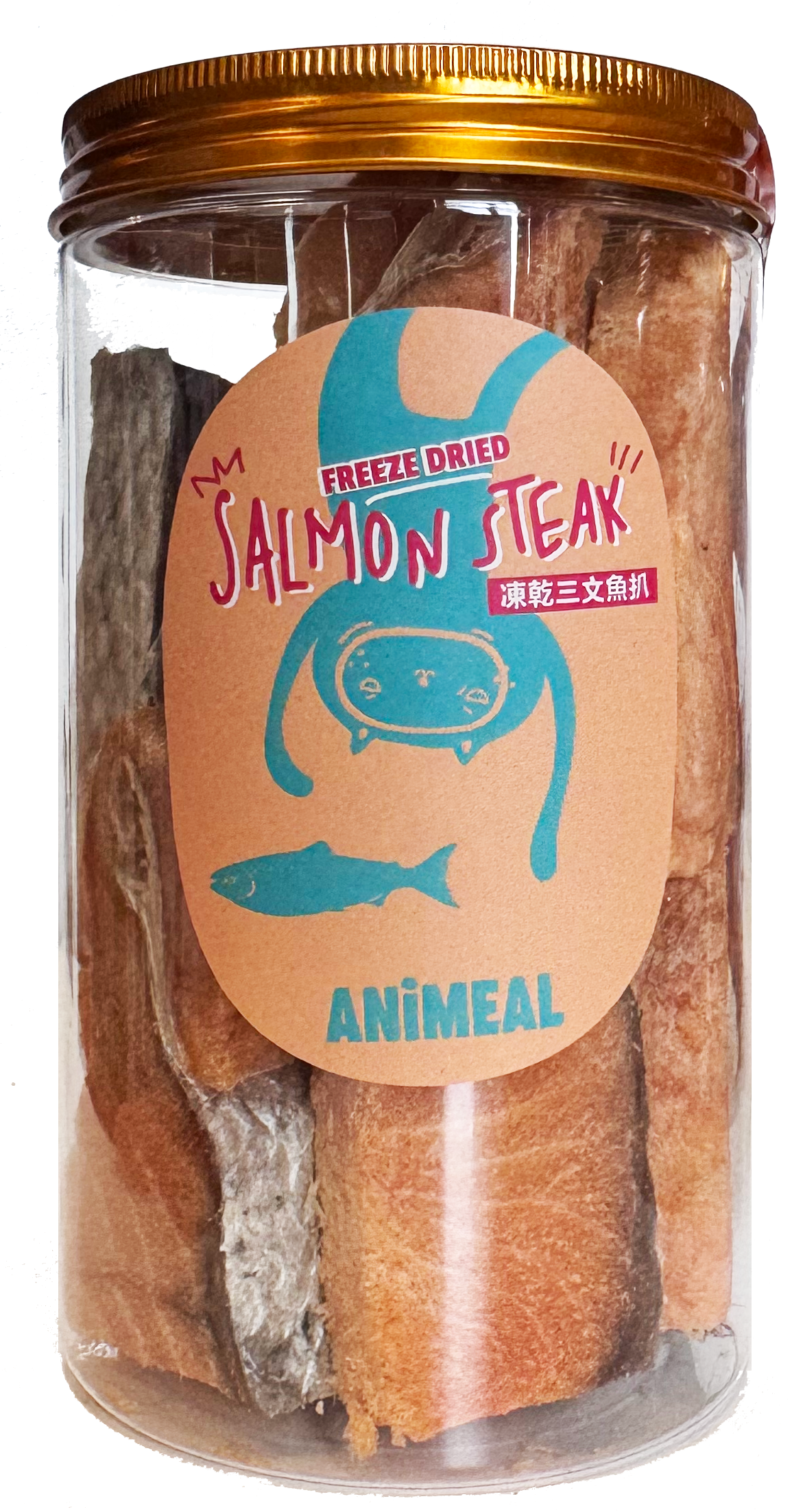 ANiMEAL凍乾三文魚扒-閃亮美毛