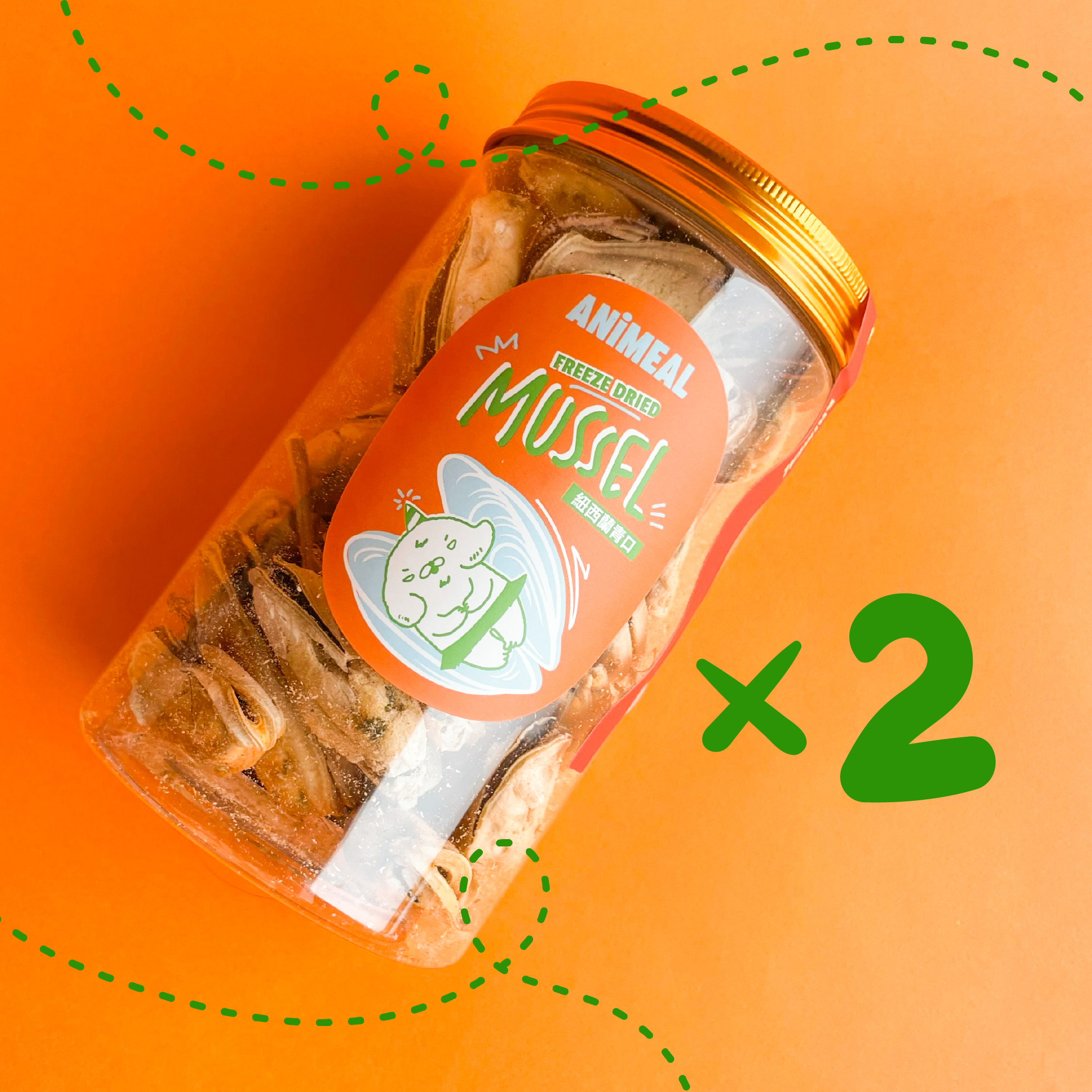 ANiMEAL凍乾紐西蘭青口-支援關節健康