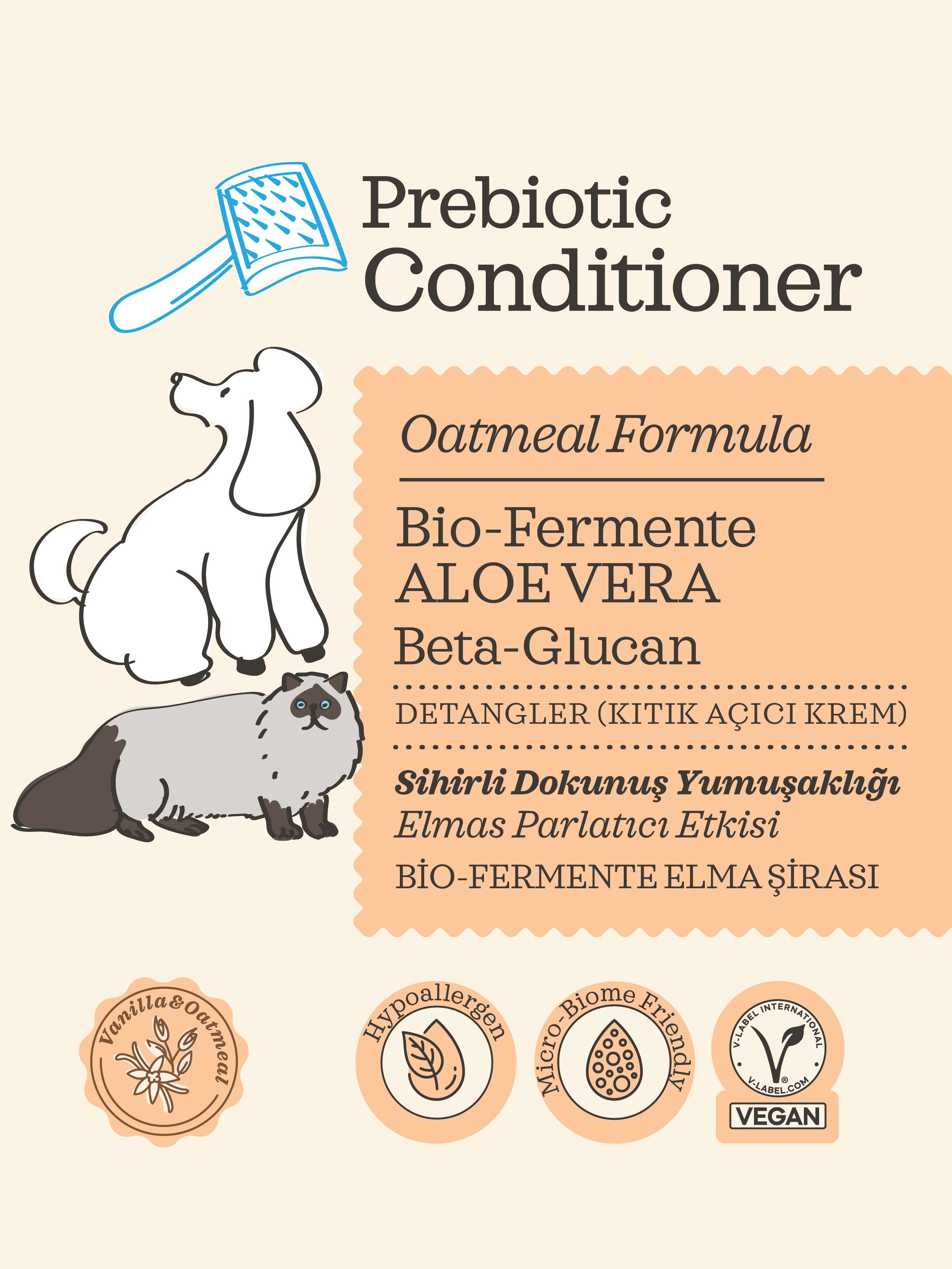 Lumi-Noble.抗靜電燕麥益生元寵物護毛素 473ml