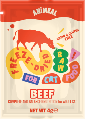 [Sample Size] ANiMEAL Adult Cat Freeze-Dried Raw Meat Main Food
