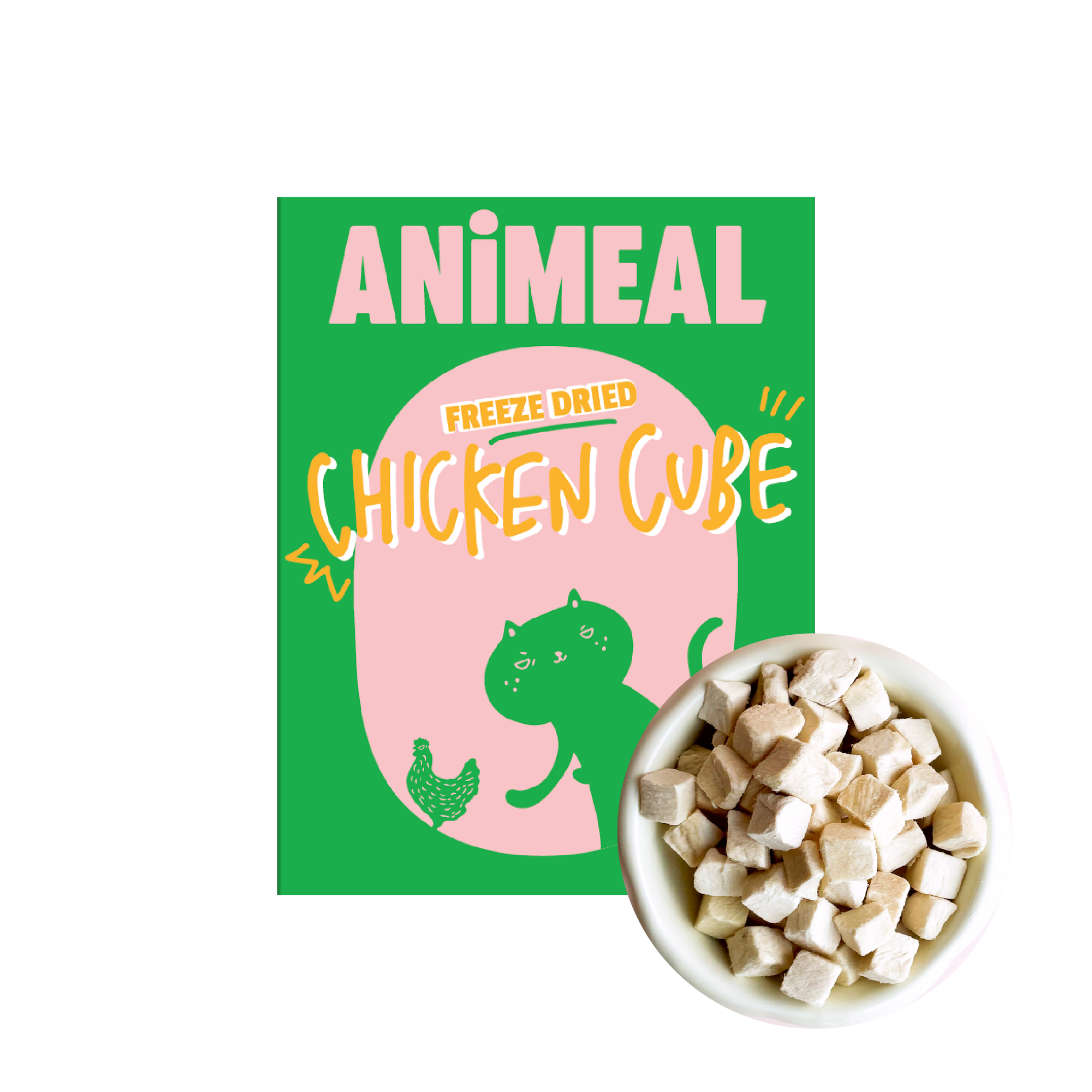 ANiMEAL凍乾雞肉粒-增強肌肉