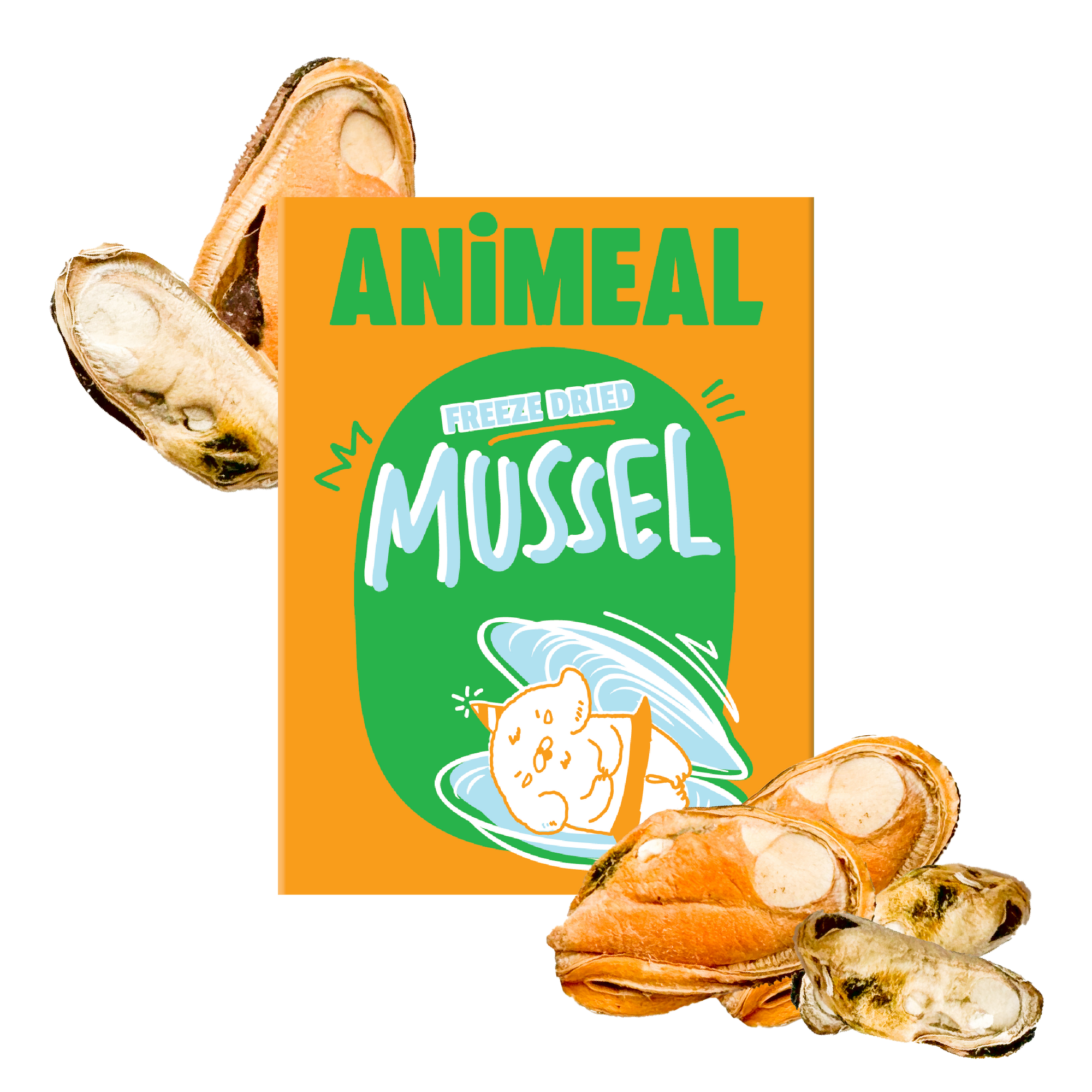 ANiMEAL凍乾紐西蘭青口-支援關節健康