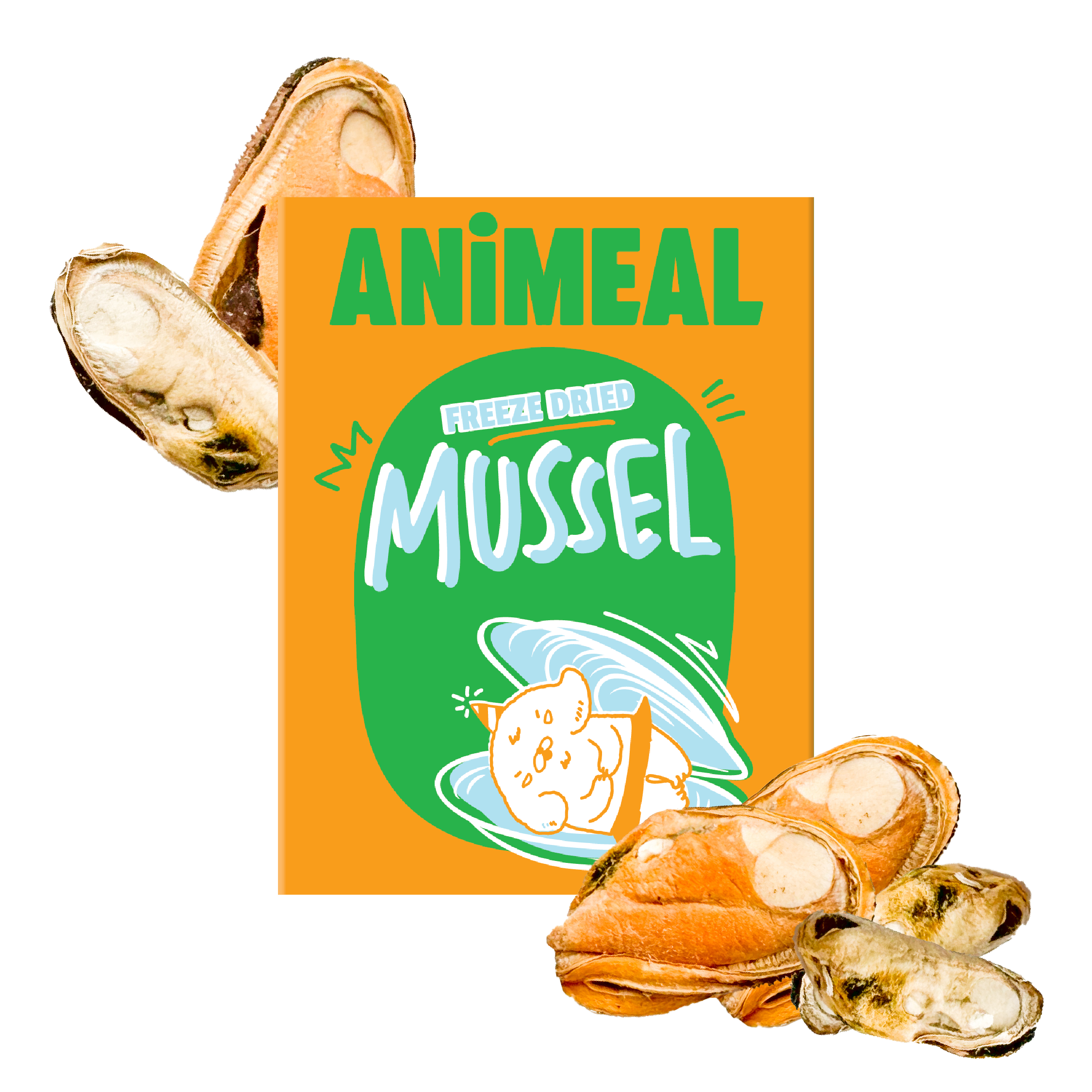 ANiMEAL凍乾紐西蘭青口-支援關節健康