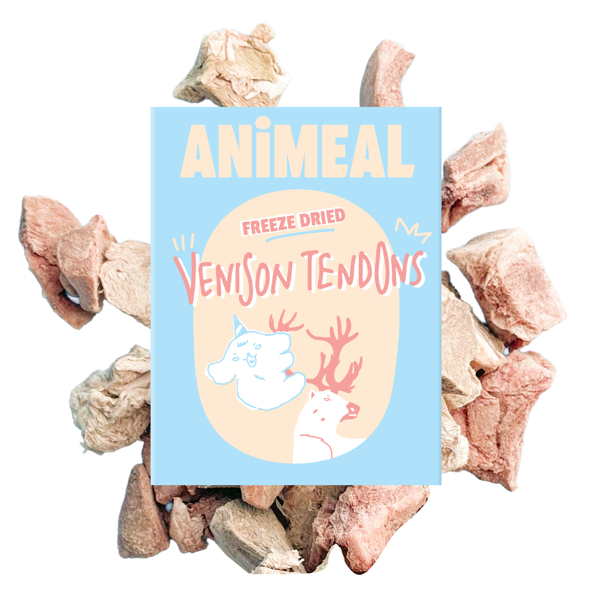 ANiMEAL凍乾紐西蘭鹿腱肉-減肥首選