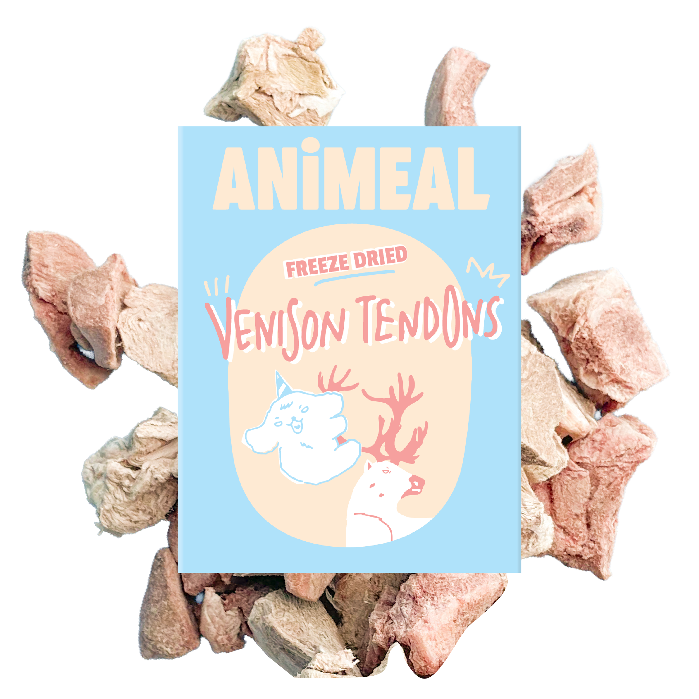 ANiMEAL凍乾紐西蘭鹿腱肉-減肥首選