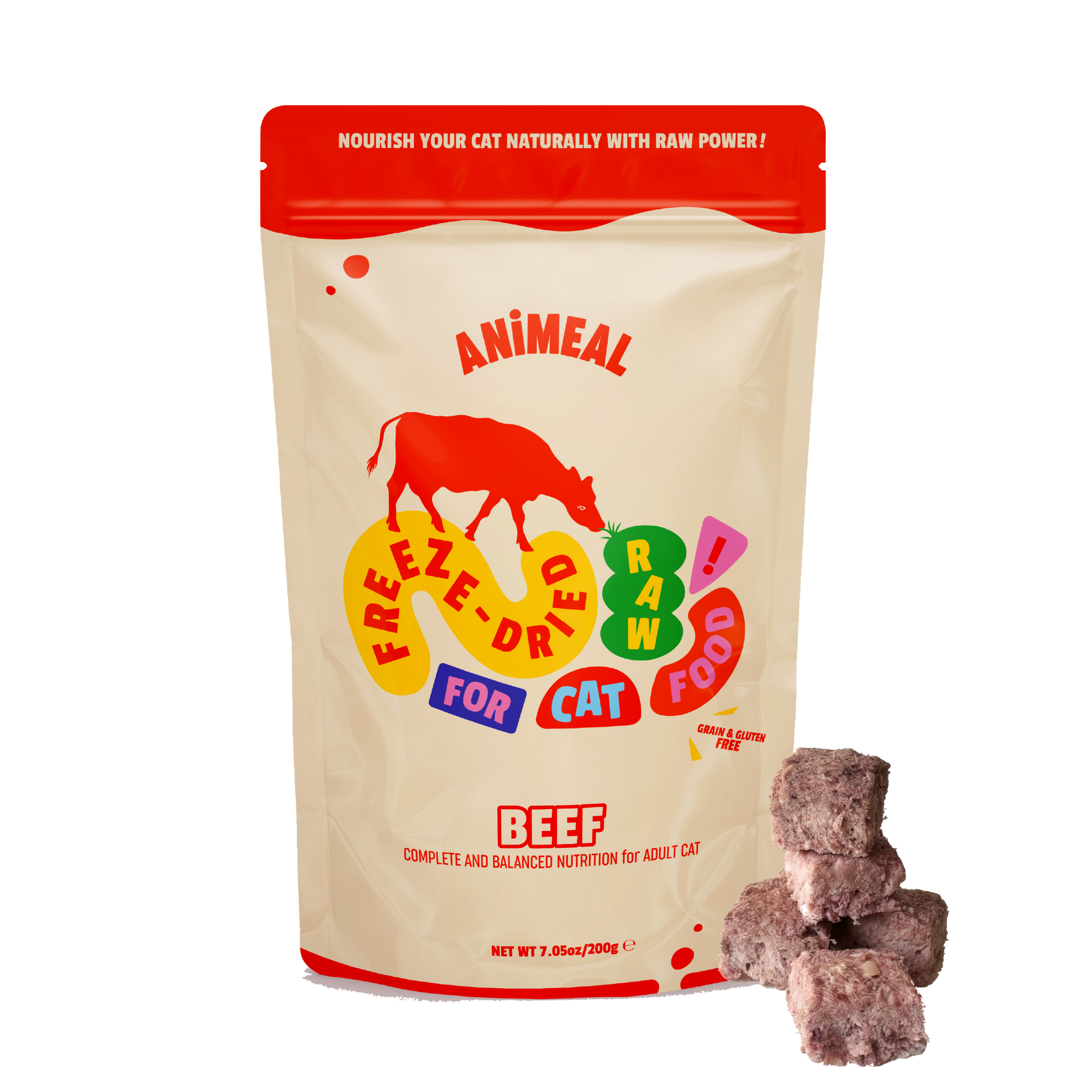 ANiMEAL成貓凍乾生肉主食糧