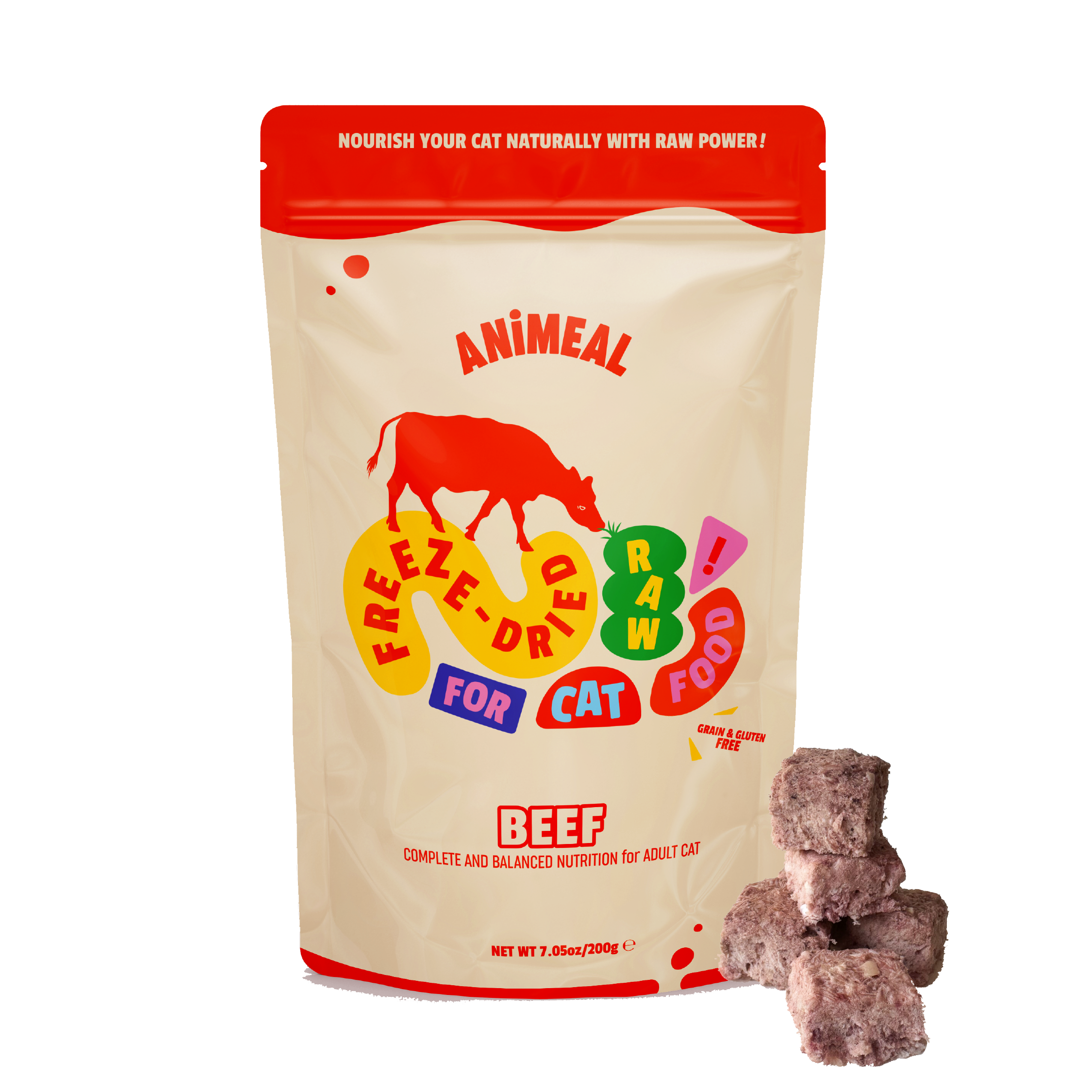 ANiMEAL成貓凍乾生肉主食糧
