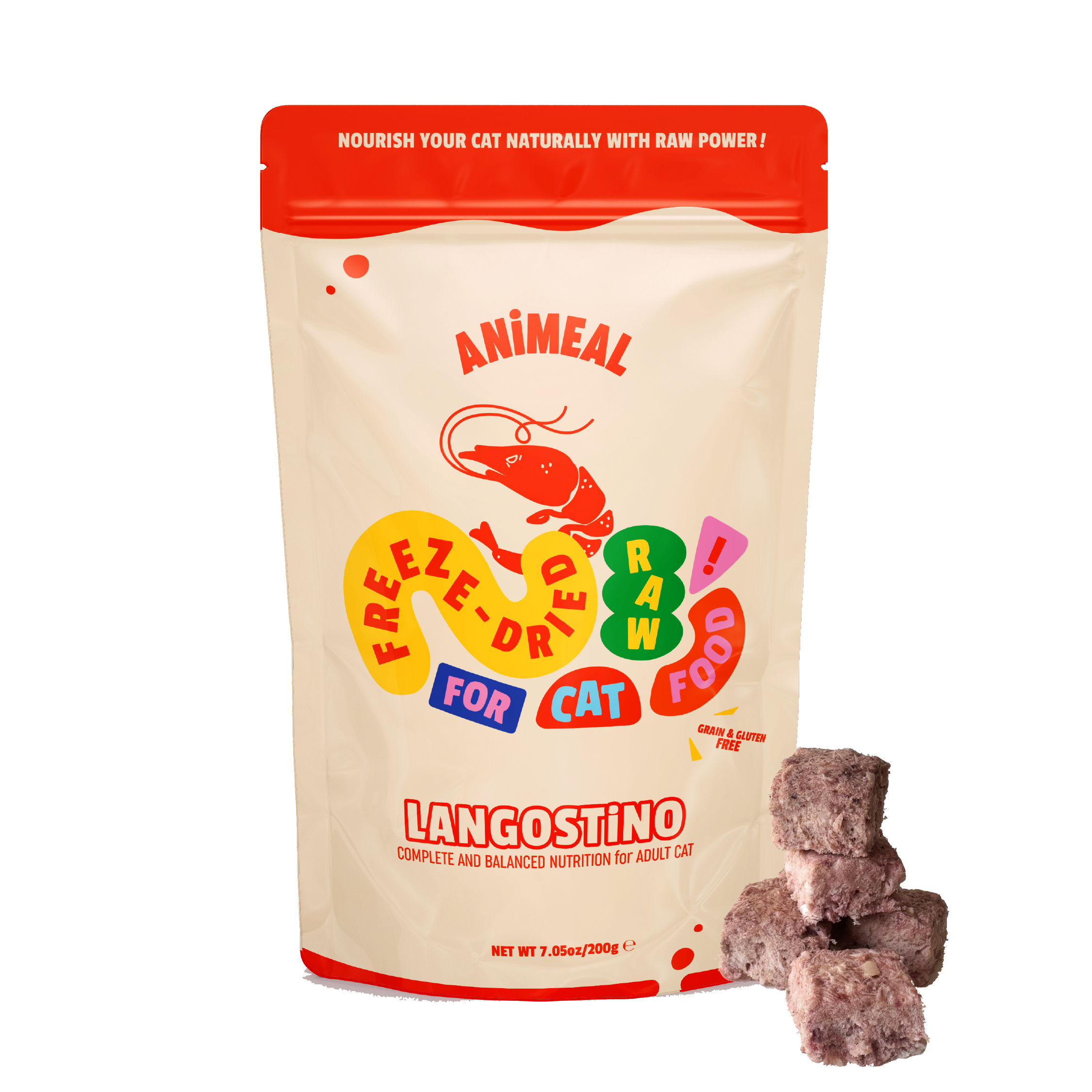 ANiMEAL成貓凍乾生肉主食糧