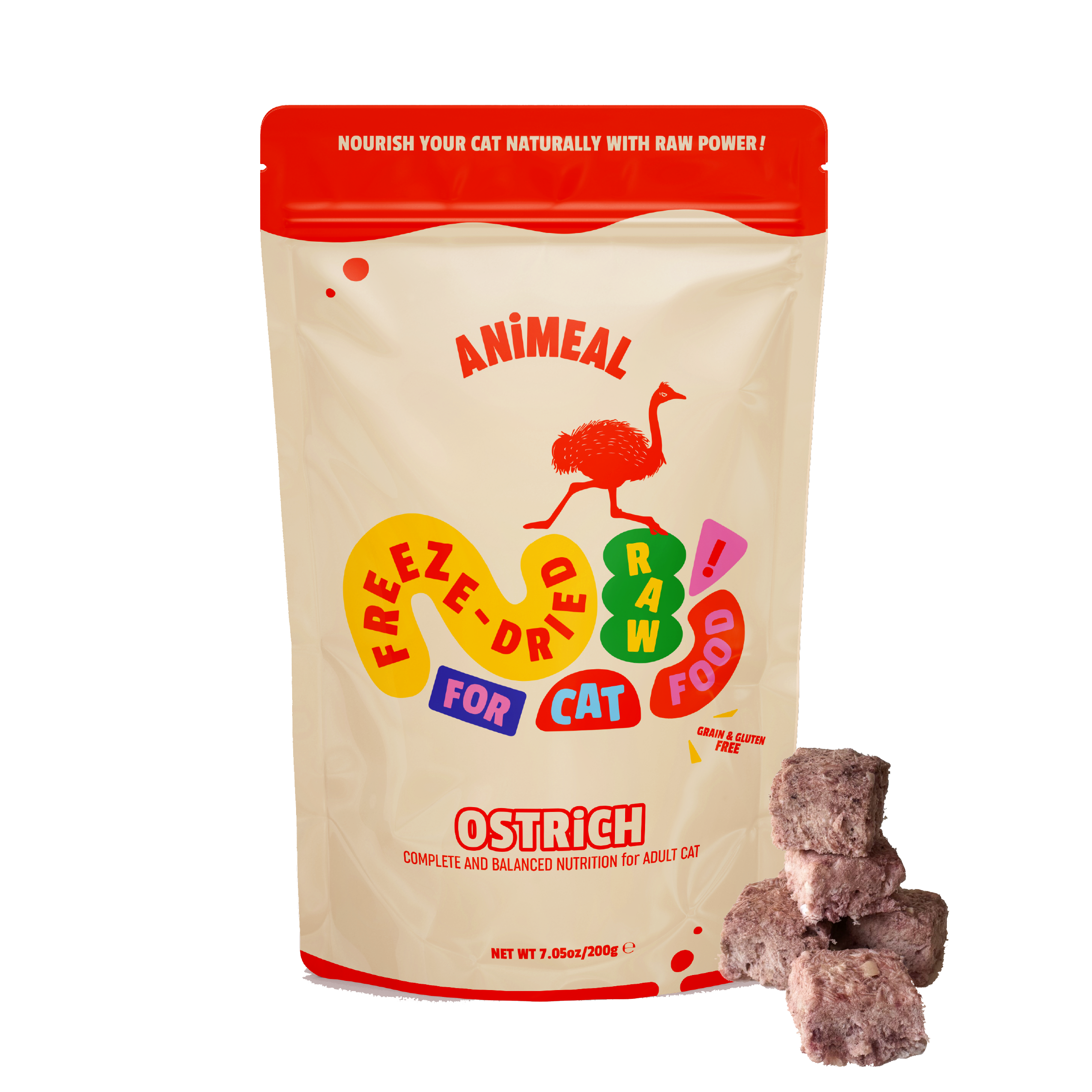 ANiMEAL成貓凍乾生肉主食糧